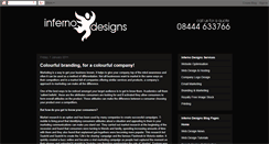 Desktop Screenshot of infernodesigns.blogspot.com