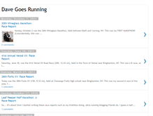Tablet Screenshot of davegoesrunning.blogspot.com