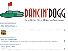 Tablet Screenshot of dancindogg.blogspot.com