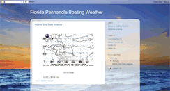 Desktop Screenshot of flpanhandleboatingweather.blogspot.com