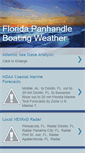 Mobile Screenshot of flpanhandleboatingweather.blogspot.com