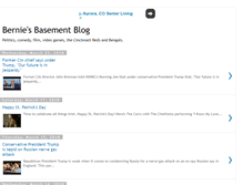 Tablet Screenshot of berniebasementblog.blogspot.com