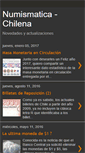 Mobile Screenshot of numismatica-chilena.blogspot.com