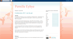 Desktop Screenshot of pernilleeybye.blogspot.com