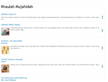 Tablet Screenshot of khaulahmujahidah.blogspot.com