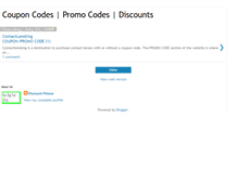 Tablet Screenshot of discountpalace.blogspot.com