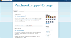 Desktop Screenshot of patchwork-nuertingen.blogspot.com