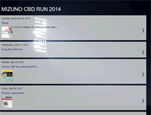 Tablet Screenshot of mizunocbdrun.blogspot.com