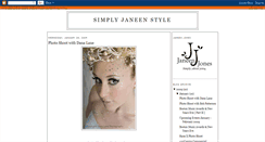 Desktop Screenshot of janeenjones.blogspot.com