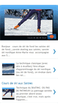 Mobile Screenshot of cours-de-ski-de-fond.blogspot.com