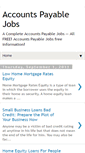 Mobile Screenshot of accountspayablejobs.blogspot.com