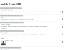 Tablet Screenshot of modulo2lepe.blogspot.com