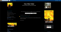 Desktop Screenshot of city-of-men-trailer.blogspot.com