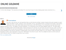 Tablet Screenshot of online-goldmine.blogspot.com