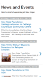 Mobile Screenshot of newhopefoundation.blogspot.com