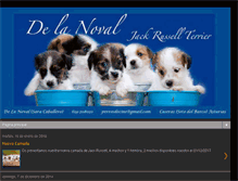 Tablet Screenshot of cachorrosjackrussell.blogspot.com