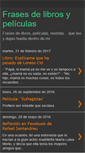 Mobile Screenshot of frasesdelibrospeliculas.blogspot.com