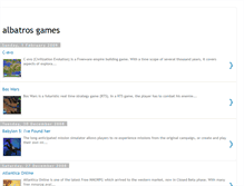 Tablet Screenshot of freeware-games-albatros.blogspot.com