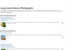 Tablet Screenshot of longislandnaturephotographs.blogspot.com