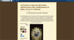 Desktop Screenshot of antoniovargasartesaniadelbordadoenoro.blogspot.com