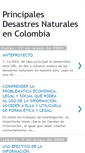 Mobile Screenshot of desastresnaturalesencolombia.blogspot.com
