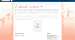 Desktop Screenshot of acorazonabierto44.blogspot.com
