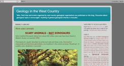 Desktop Screenshot of geologywestcountry.blogspot.com