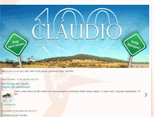 Tablet Screenshot of claudio100anos.blogspot.com