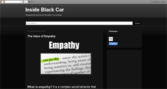 Desktop Screenshot of insideblackcar.blogspot.com