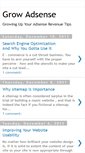 Mobile Screenshot of growadsense.blogspot.com