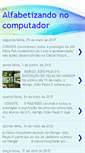 Mobile Screenshot of alfabetizandonocomputador.blogspot.com
