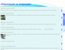 Tablet Screenshot of alfabetizandonocomputador.blogspot.com