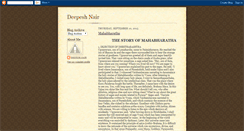 Desktop Screenshot of deepeshpt.blogspot.com