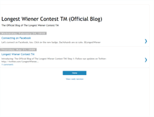 Tablet Screenshot of longestwienercontest.blogspot.com