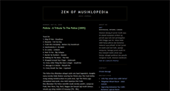 Desktop Screenshot of musiklopedia.blogspot.com