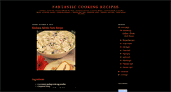 Desktop Screenshot of fantasticookingrecipes.blogspot.com