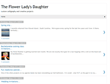 Tablet Screenshot of flowerladysdaughter.blogspot.com