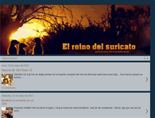 Tablet Screenshot of elreinodelsuricato-flor.blogspot.com