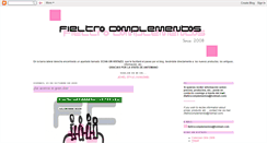 Desktop Screenshot of fieltro-complementos.blogspot.com