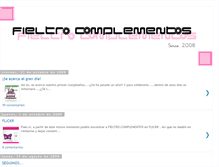 Tablet Screenshot of fieltro-complementos.blogspot.com