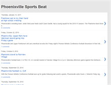 Tablet Screenshot of phoenixvillesportsbeat.blogspot.com