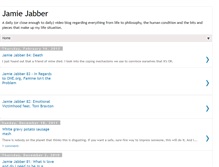 Tablet Screenshot of jamiejabber.blogspot.com