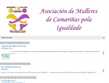 Tablet Screenshot of mullerespolaigualdade.blogspot.com