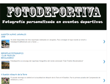Tablet Screenshot of foto-deportiva.blogspot.com