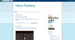 Desktop Screenshot of herofactoryblog.blogspot.com