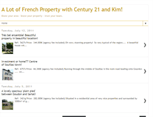 Tablet Screenshot of kimsfrenchproperty.blogspot.com