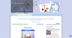 Desktop Screenshot of claudiahelaine.blogspot.com