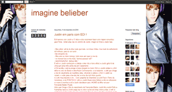 Desktop Screenshot of imaginebeliebers.blogspot.com