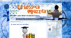 Desktop Screenshot of labussolaimpazzita.blogspot.com
