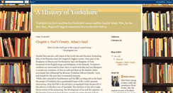 Desktop Screenshot of historyofyorkshire.blogspot.com